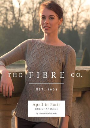 Rue St. Antoine Jumper in The Fibre Co. Luma - Downloadable PDF