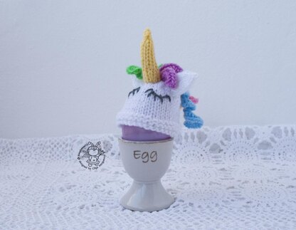 Easter Egg Cozy: flamingo, owl, unicorn