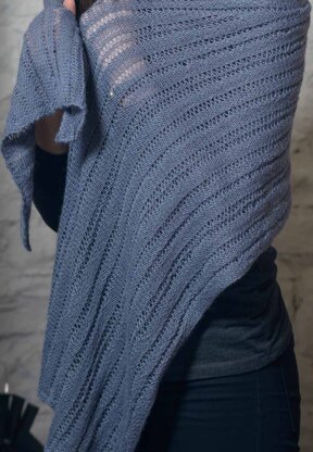 Density Shawl in The Fibre Co. Road to China Lace - Downloadable PDF