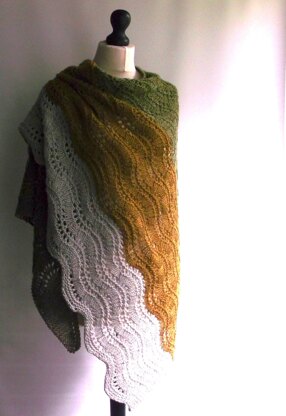 Cascade shawl 48