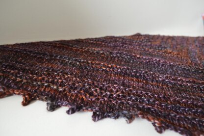 Thaden's Ridged Shawlette