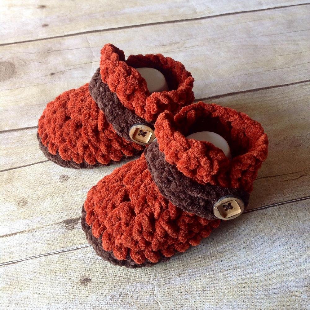 Crochet Pattern Making Baby Moccasins Ravelry: Baby Moccasins