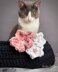 Sakura pet bed in Crochet