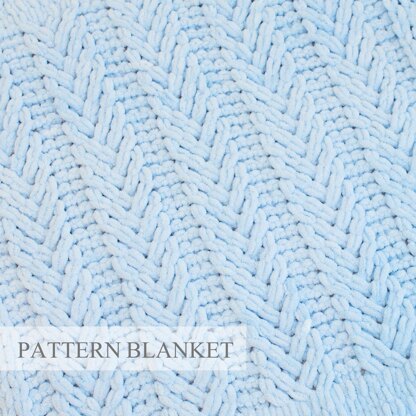 Spike Blanket Pattern