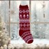 A FairIsle Christmas Stocking