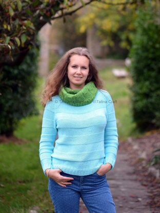 Rainforest Cowl Knitting Pattern