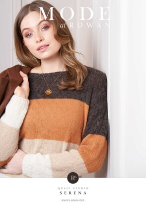 Serena Sweater in Rowan Alpaca Classic (DE) - Downloadable PDF