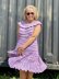 Ribbed Foldover Dress