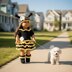 18" Crochet Bumblebee costume