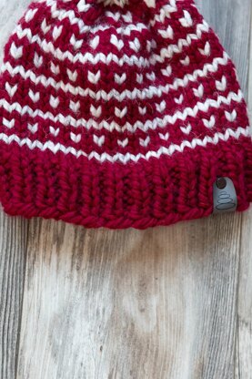 Valentine Fair Isle Hat