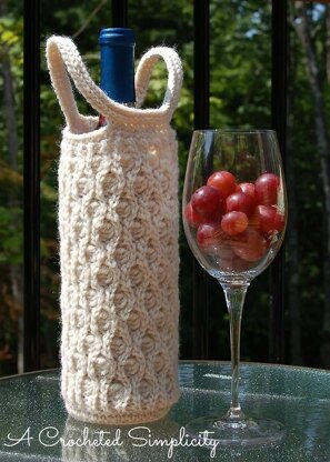 Autumn Harvest Wine Tote