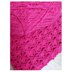 Pink throw stitch crochet pattern