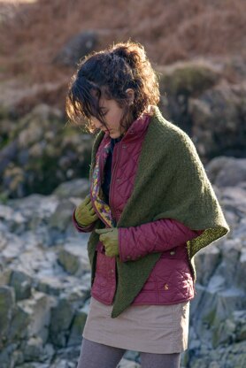 Tyan Shawl in The Fibre Co. Lore - Downloadable PDF