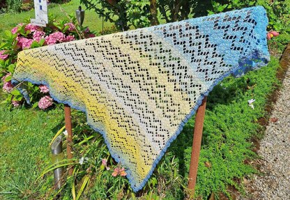 Triangular Scarf "Najade"
