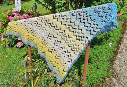 Triangular Scarf "Najade"