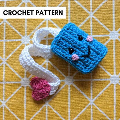 Amigurumi 'Book lover' bookmark crochet pattern Crochet pattern by Daphne  Vlastari