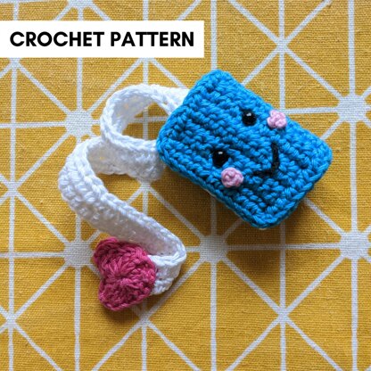 Amigurumi 'Book lover' bookmark crochet pattern Crochet pattern by