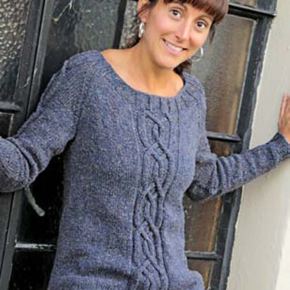 Erin Pullover in Knit One Crochet Too Soie Et Lin 5 - 2078 - Downloadable PDF