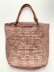 Raffia tote bag