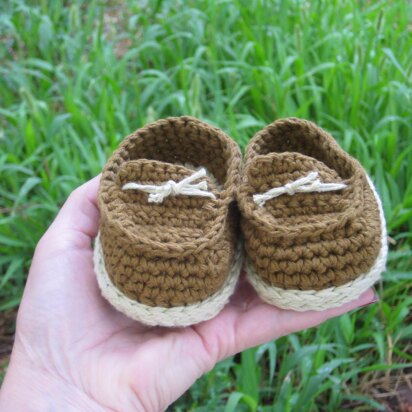 Brown baby boy shoes