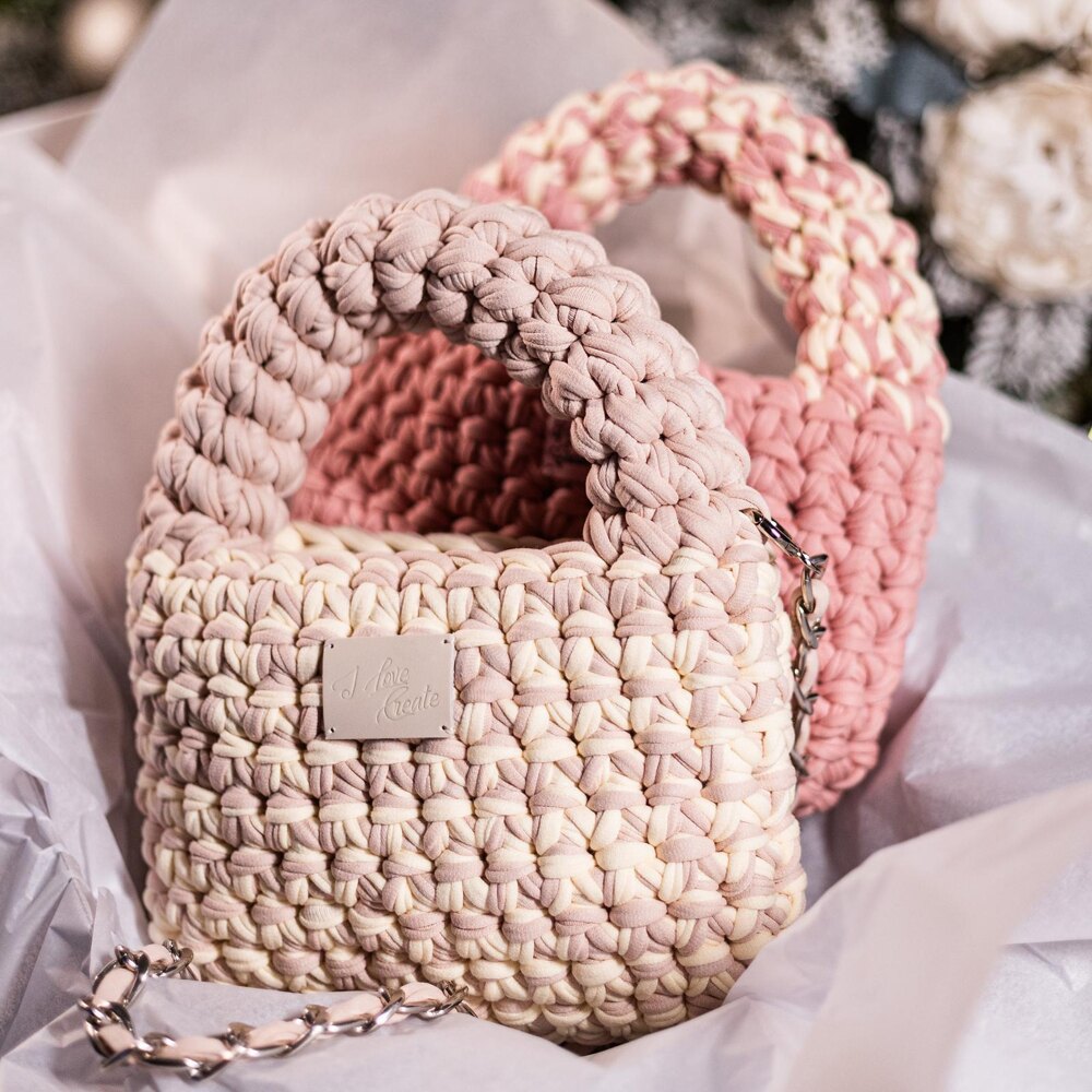 Easy tshirt yarn bag LoveCrafts