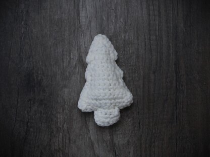 Christmas Tree Cake Little Debbie Amigurumi Food