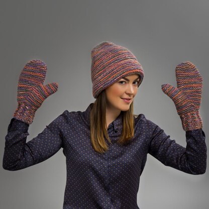 Adele Fusion Coral Mittens