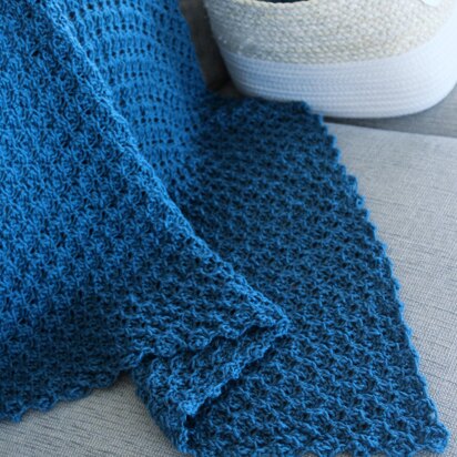 Knit-Look C2C Blanket