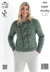 Cardigan and Top in King Cole Super Chunky - 3850