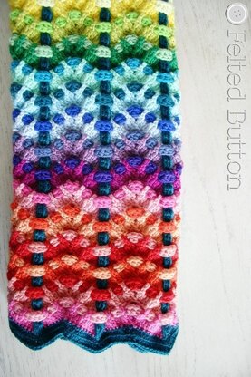 Chromatic Cobbles Blanket