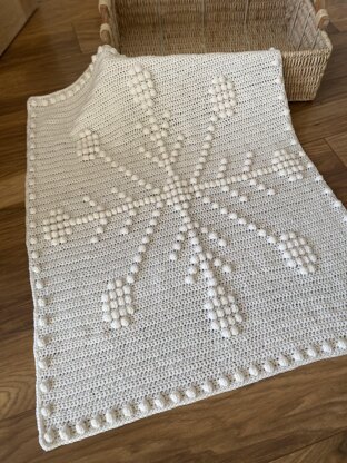 Crochet Snowflake Blanket