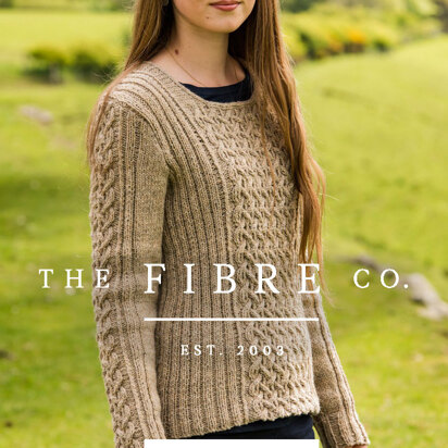 Stonethwaite Pullover in The Fibre Co. Lore - Downloadable PDF