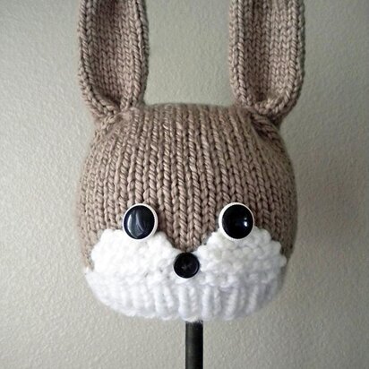 Woodland Bunny Knit Hat