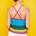 "Carnival Camisole" - Free Top Crochet Pattern For Women in Paintbox Yarns Cotton DK - COT-CRO-WOM-003
