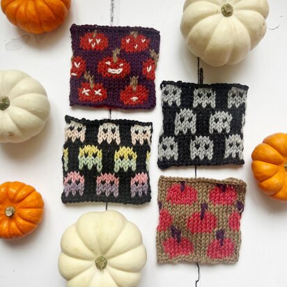 October knit blocks