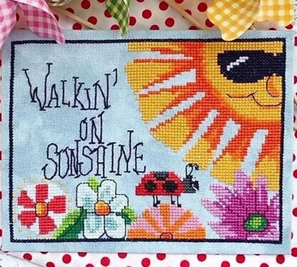 Luhu Stitches Walkin' On Sunshine - Downloadable PDF