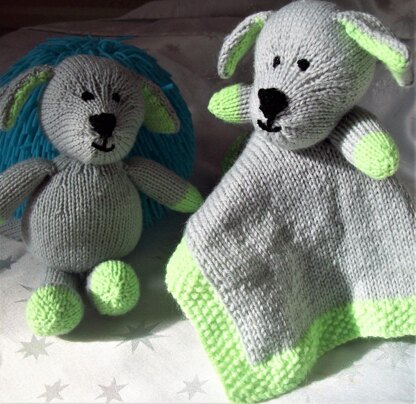 Puppy Dog Toy & Baby Comfort Blanket  BB003