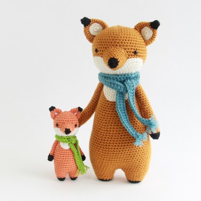 Mini Fox Crochet Amigurumi Pattern