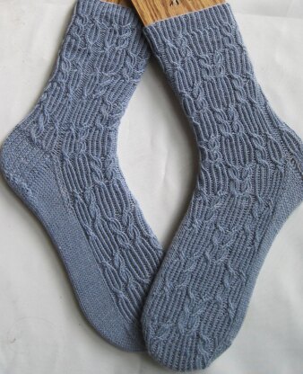 Quincy Cabled Socks