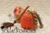 Witch with Pumpkin Chocolate Orange Cover Crochet Pattern UK Terminology
