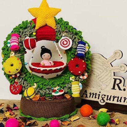 Amigurumi Christmas sweetness tree