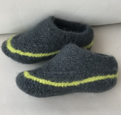 Felted slippers for myself