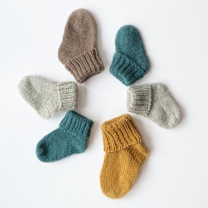 Basic  newborn socks Tanel