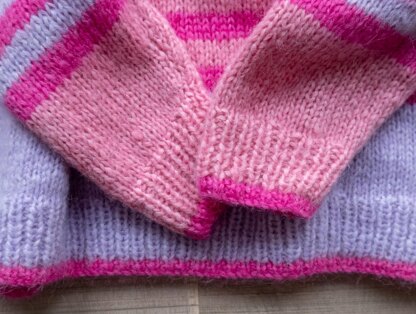 Pinky P Mohair Alpaca Sweater