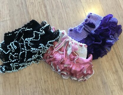 Child's Crochet Ruffle Skirt 9months - 5yrs