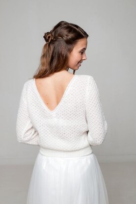 Lace sweater