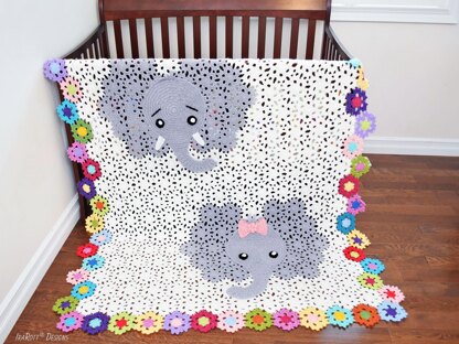 Josefina and Jeffery Elephant Blanket