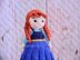 ANNA. Knitting doll pattern.