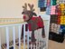 3in1 Festive Reindeer Baby Blanket