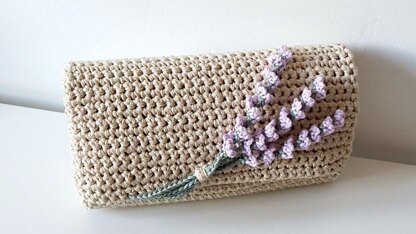 Lavender Crcochet Bag